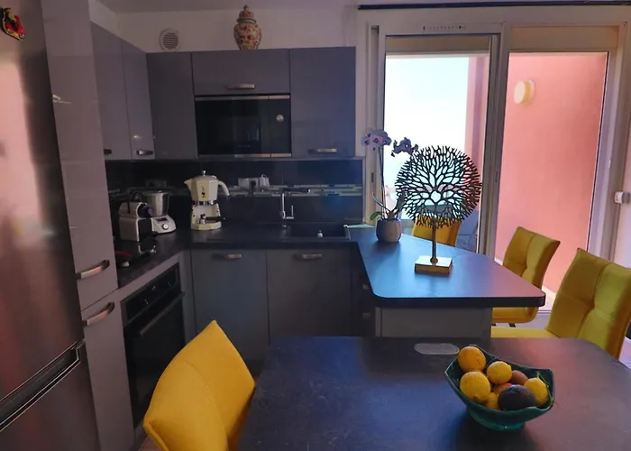 Somptueux T2 Climatise Avec Terrasse Et Parking A Sete - Fr-1-472A-283 Appartement